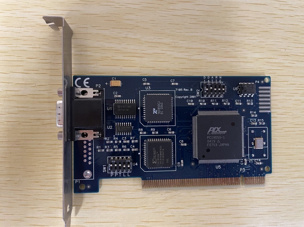 SeaLevel 7105 Rev B Single Port PCI Controller Card