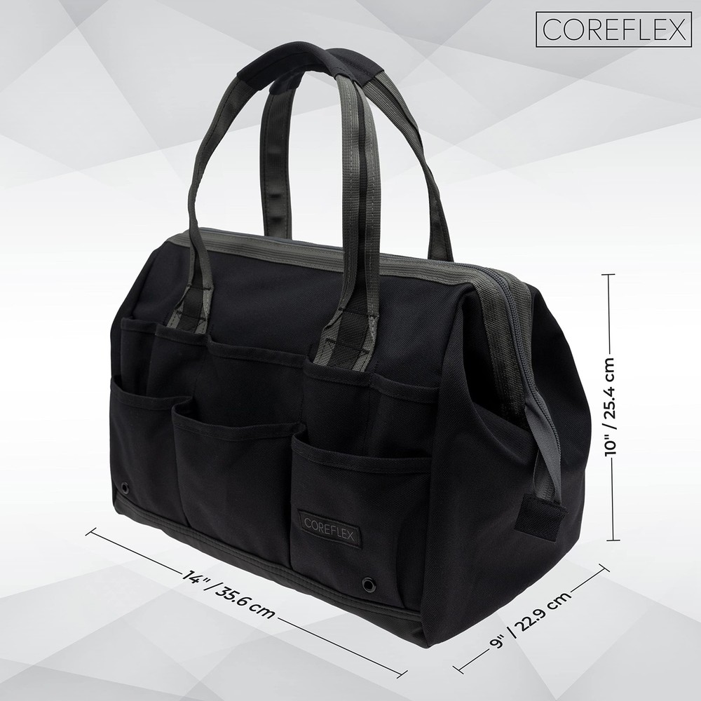 Coreflex 14" Wide-Mouth Tool Bag - Versatile for Work, Office, & Camping