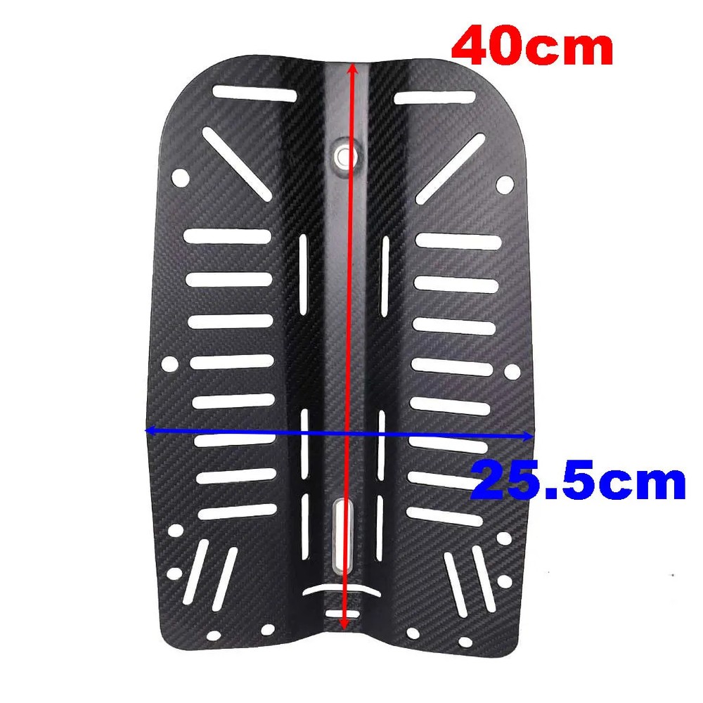 Scuba Diving Carbon Fiber Backplate Lightweight Compacted Technical Cave