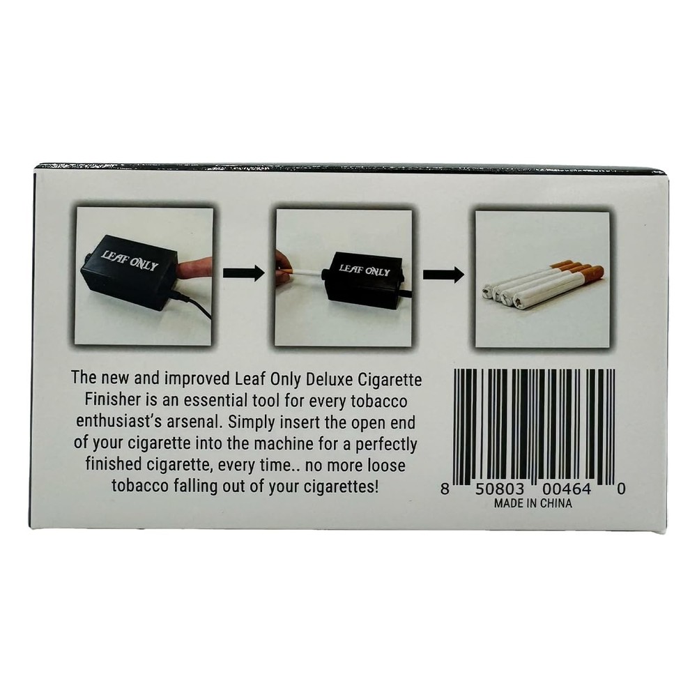 RYO Cigarette Finisher: Compact Automatic Tool for Consistent Tobacco Rolls