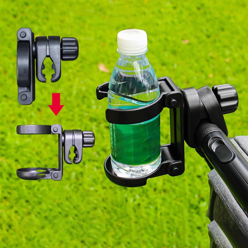 Cup Holder For Stroller Mobility Scooter Cup Holder Foldable Drinking