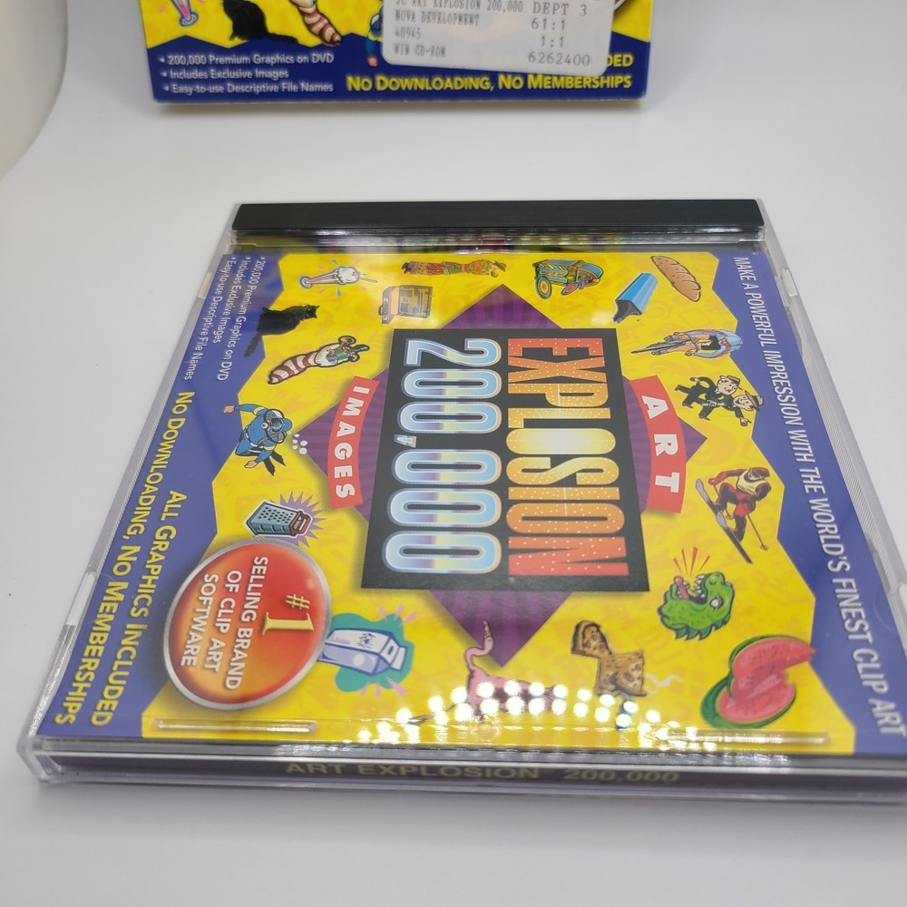 Art Explosion 200,000 Images (DVD-ROM, Nova Development)