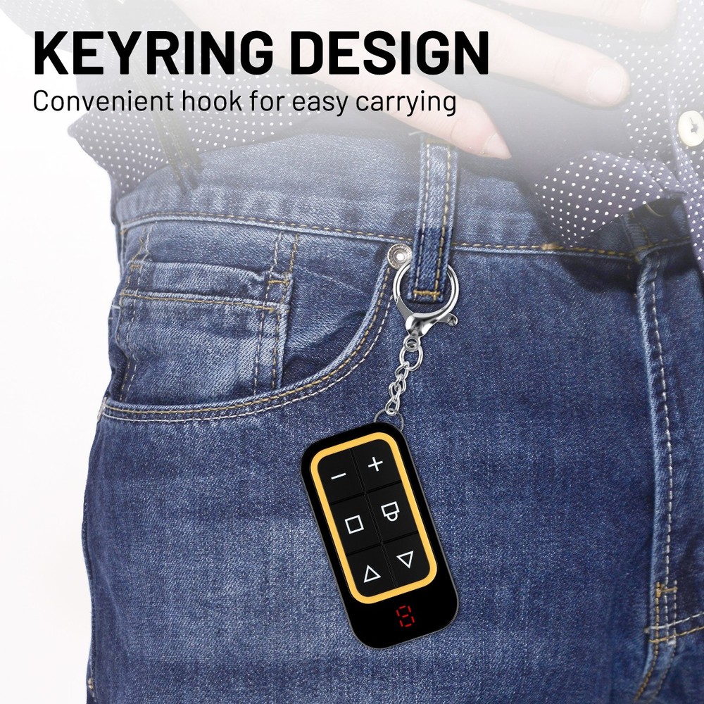 8-IN-1 Multi-Frequency Charging Wireless Remote Controller Universal Garage Gate