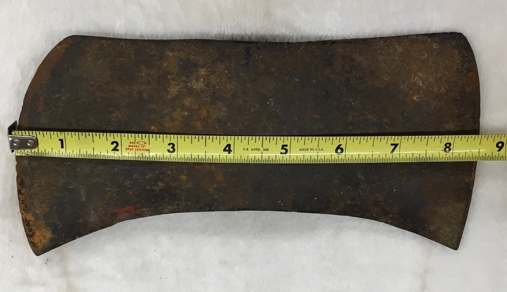 Unmarked Double Axe Head, 3 Lbs., 6.6 Oz. Preowned, No Handle