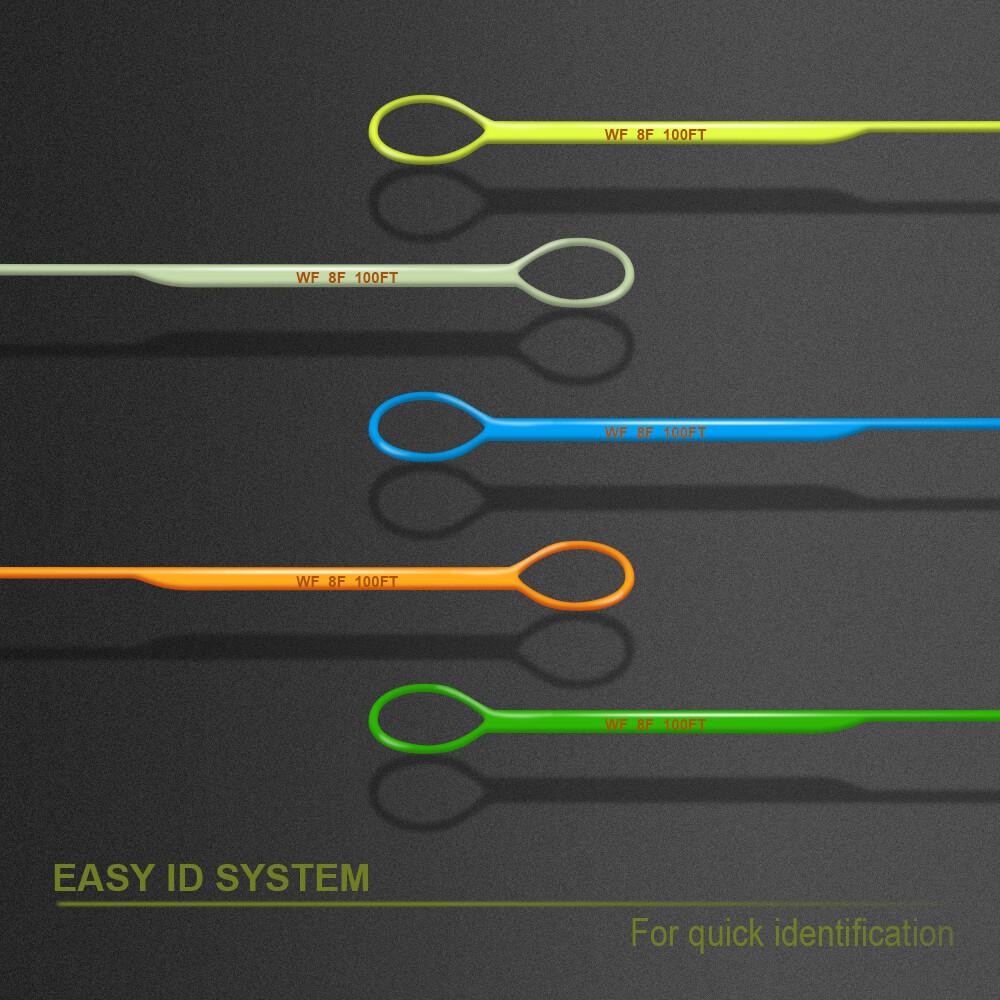 HERCULES Fly Fishing Line Floating Weight Forward Line with Double Welded Loop