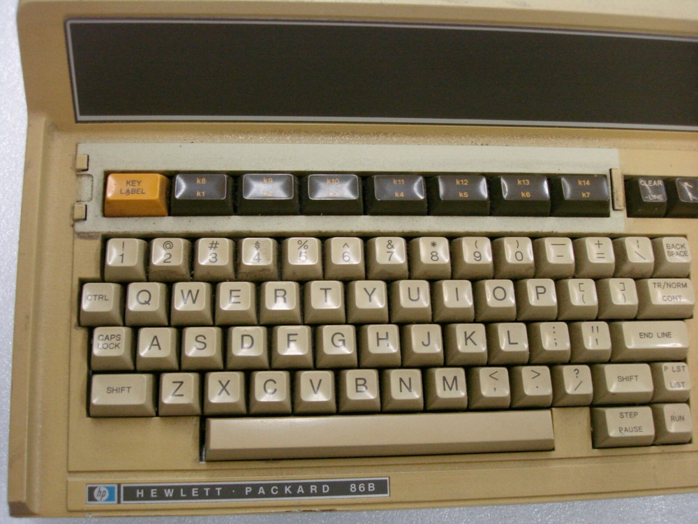 RARE! Vintage Hewlett Packard 86B Computer HP 86B