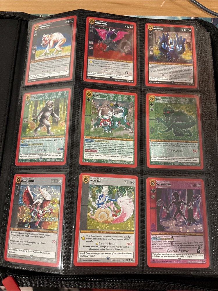 MetaZoo CCG First And Second Edition Mixed Incomplete Set