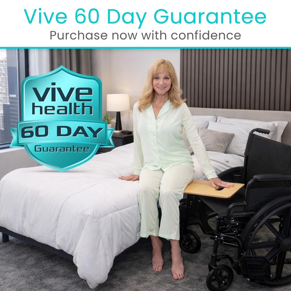 Vive Transfer Board - Patient Slide Assist Device - Transferring from Wheelch...