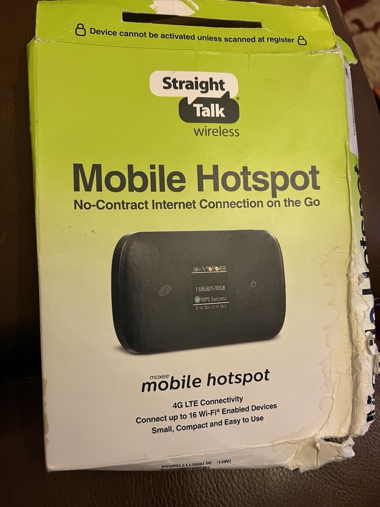 Straight Talk  Mobile Hotspot Black