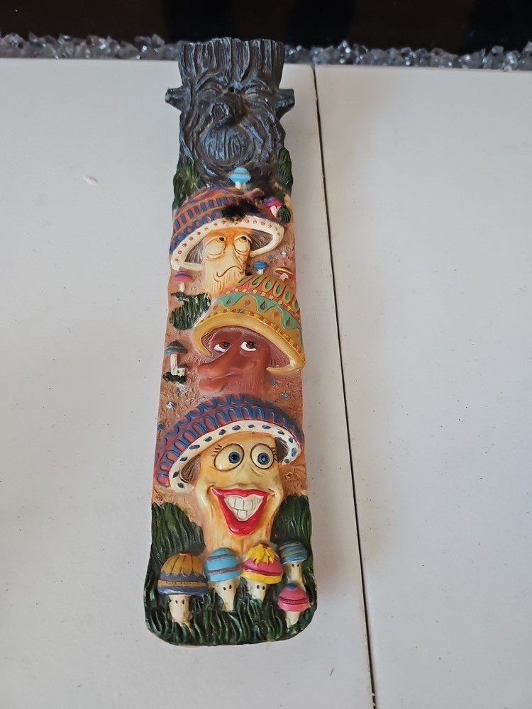 J.D. Dollen Mushroom Incense Burner 2005  Small Burn Mark