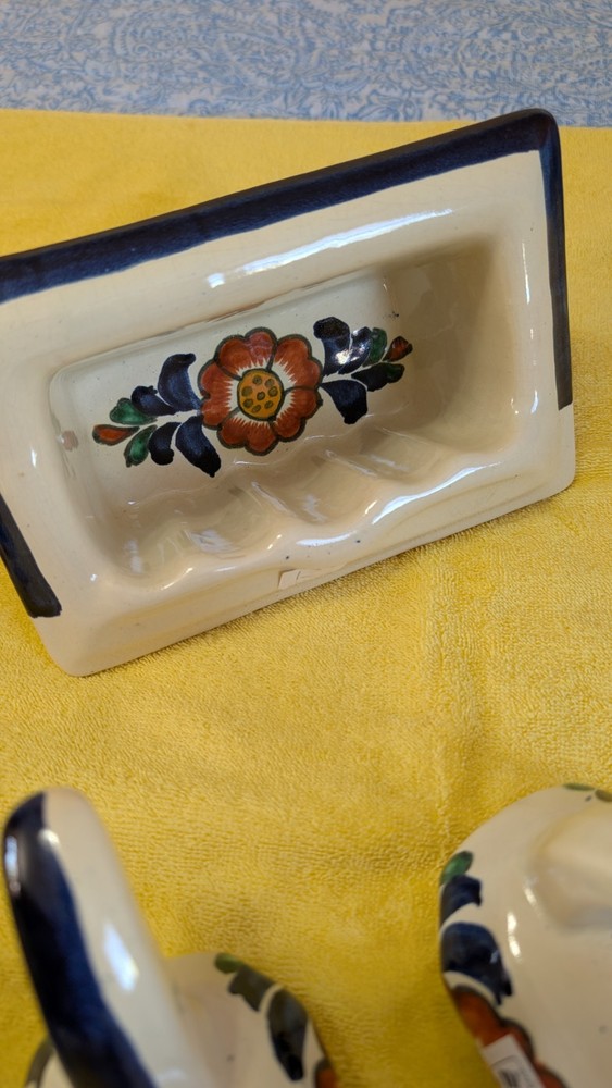 8 Piece Talavera Bathroom Set