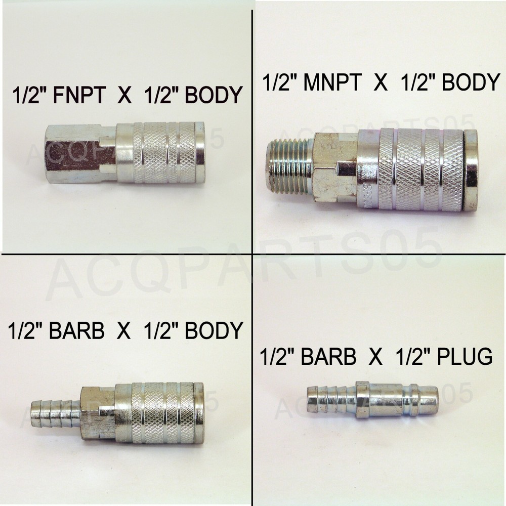 Speedaire 30E673 30E683 30E690 30E6895 1/2” Industrial Interchange Quick Coupler