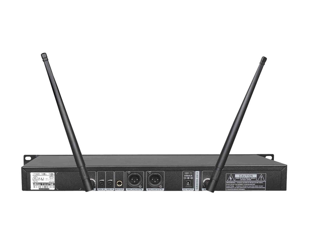 Professional PLL Wireless Vocal Microphone System Handheld Microphone Wireless