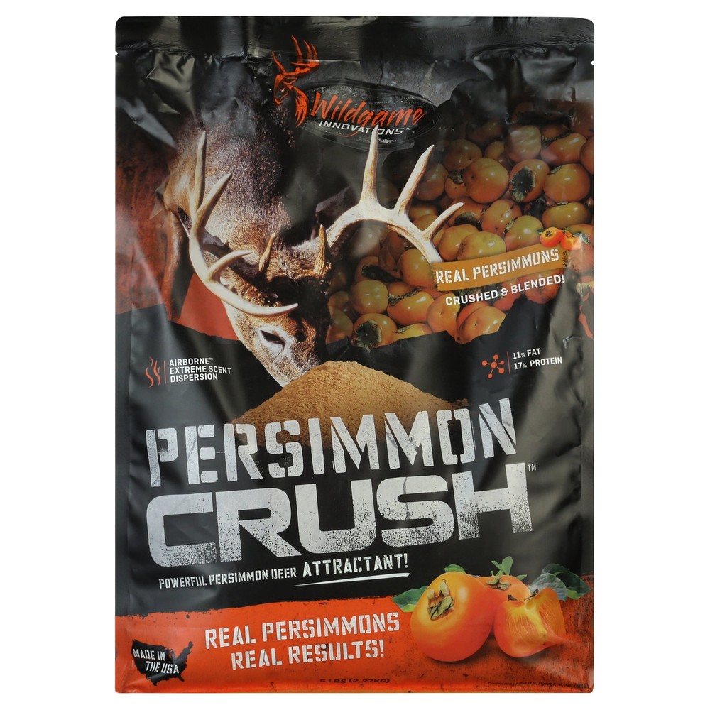 Powerful Nutritious Long-Lasting Persimmon Crushed Deer Attractant with Real