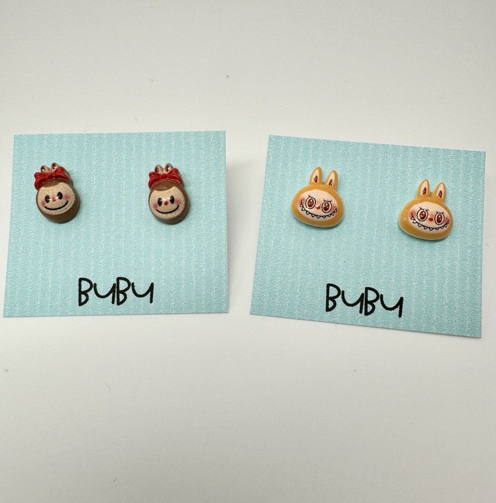 Handcrafted Kawaii Monster Earrings