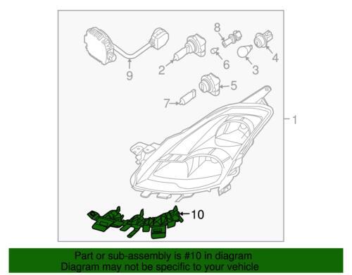 Genuine Nissan Retaining Bracket 62244-JA00A
