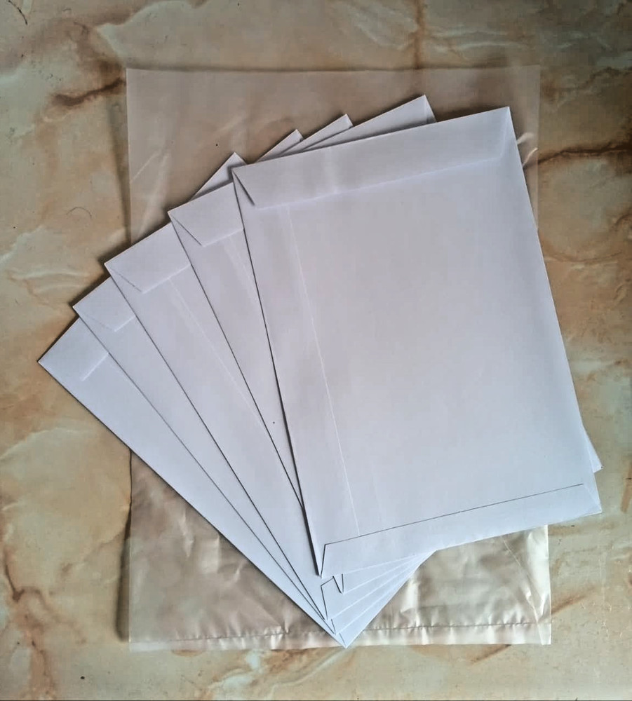 White Envelope Seals  24.3Cm Length X 16.8Cm Width