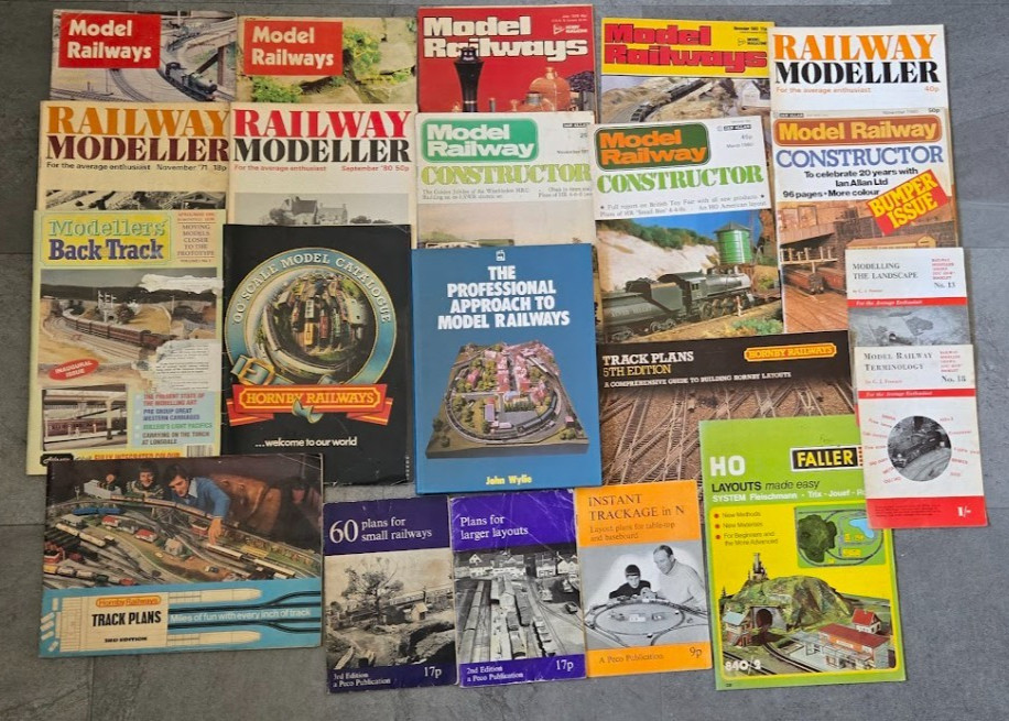 *bundle* Model railways magazines, Professional approach to model plus others