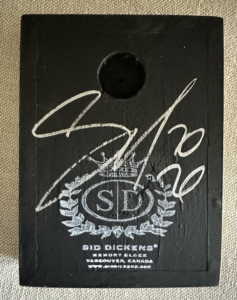 Sid Dickens Memory Block-2020 Studio Online Exclusive-Signed