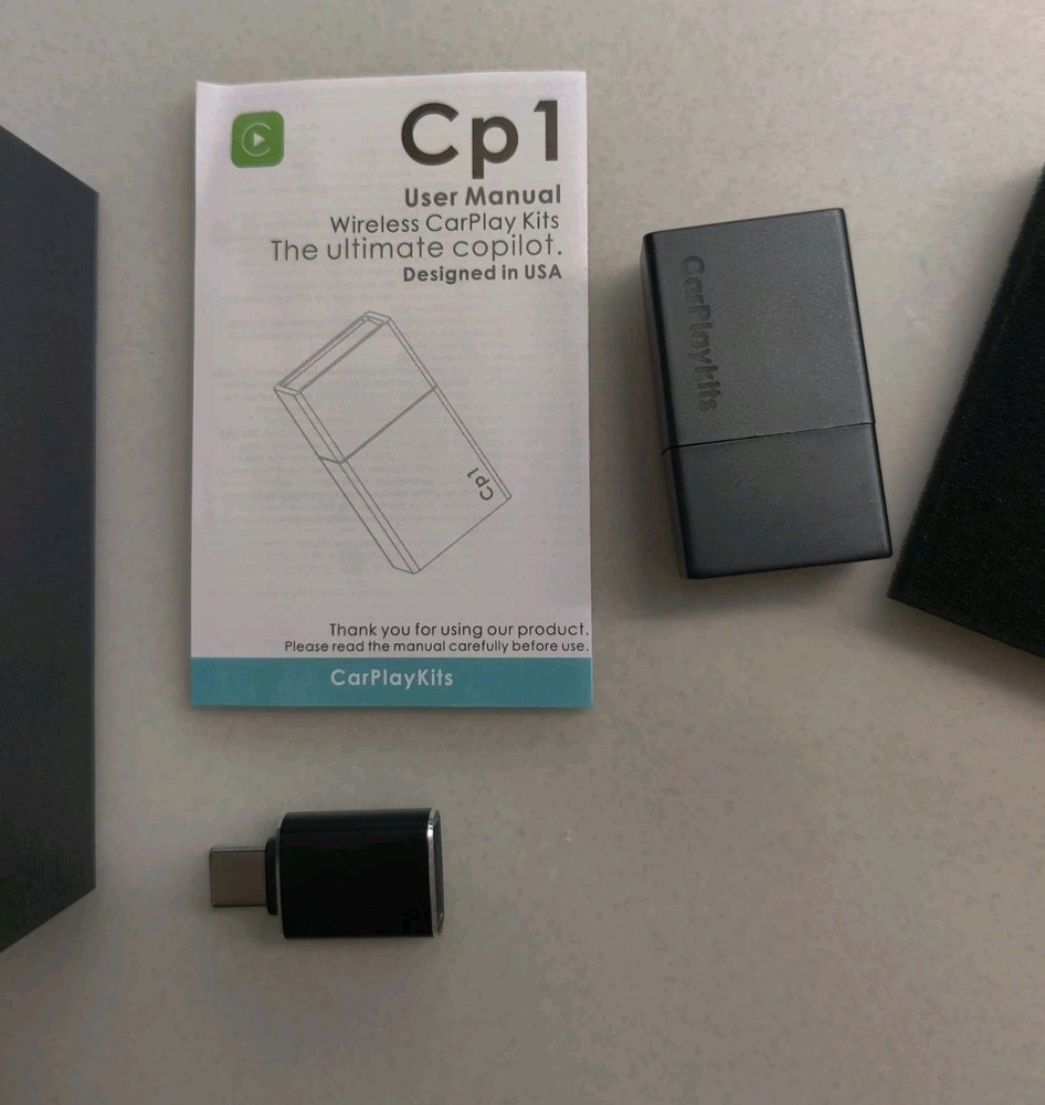 Wireless CarPlay Adapter for iPhone Plug & Play Seamless Connection