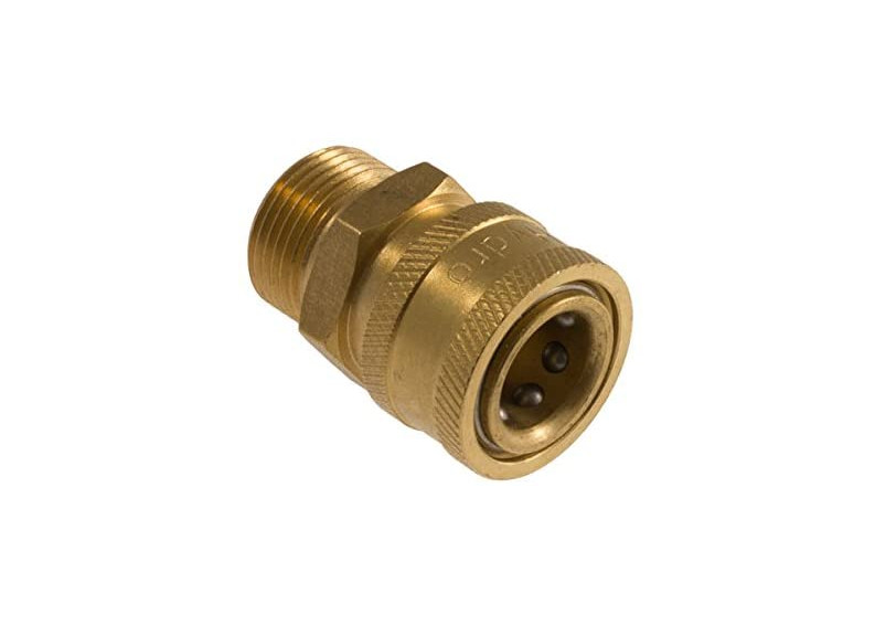 3/8" Quick Connect by M22 Male Coupler Pressure Washer Fitting