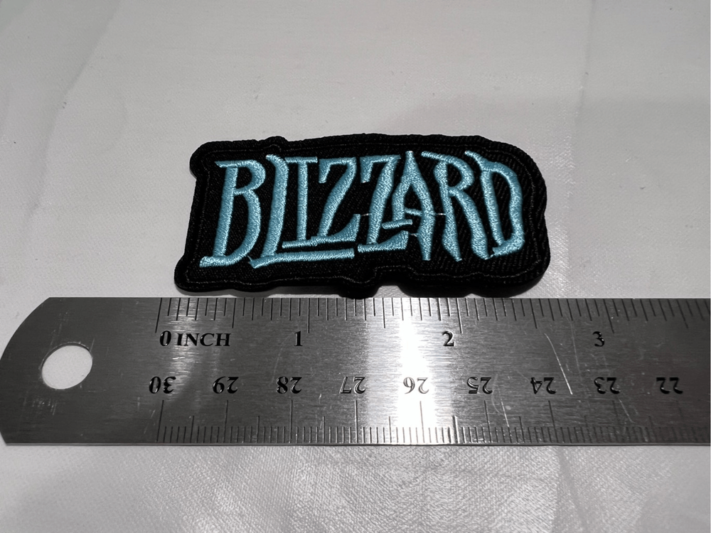Blizzard Band Iron on Patch