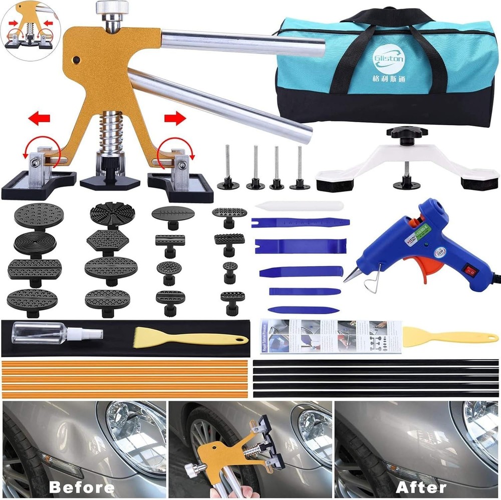 Durable 45pcs Dent Puller and Bridge Set for All Vehicles - Innovative Design