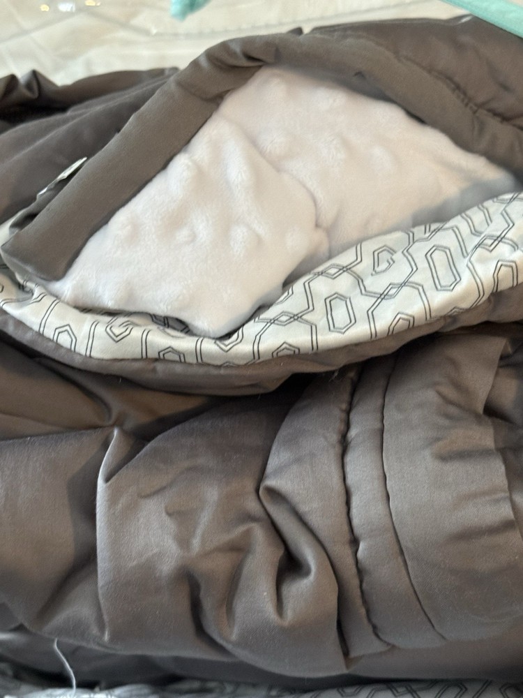 Beddy’s Modern Gray Toddler (Minky) NEW