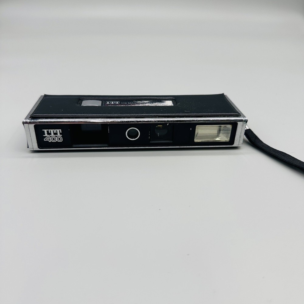 UNTESTED - 1976 ITT 400 110 MAGICFLASH CAMERA, MADE in JAPAN, VINTAGE