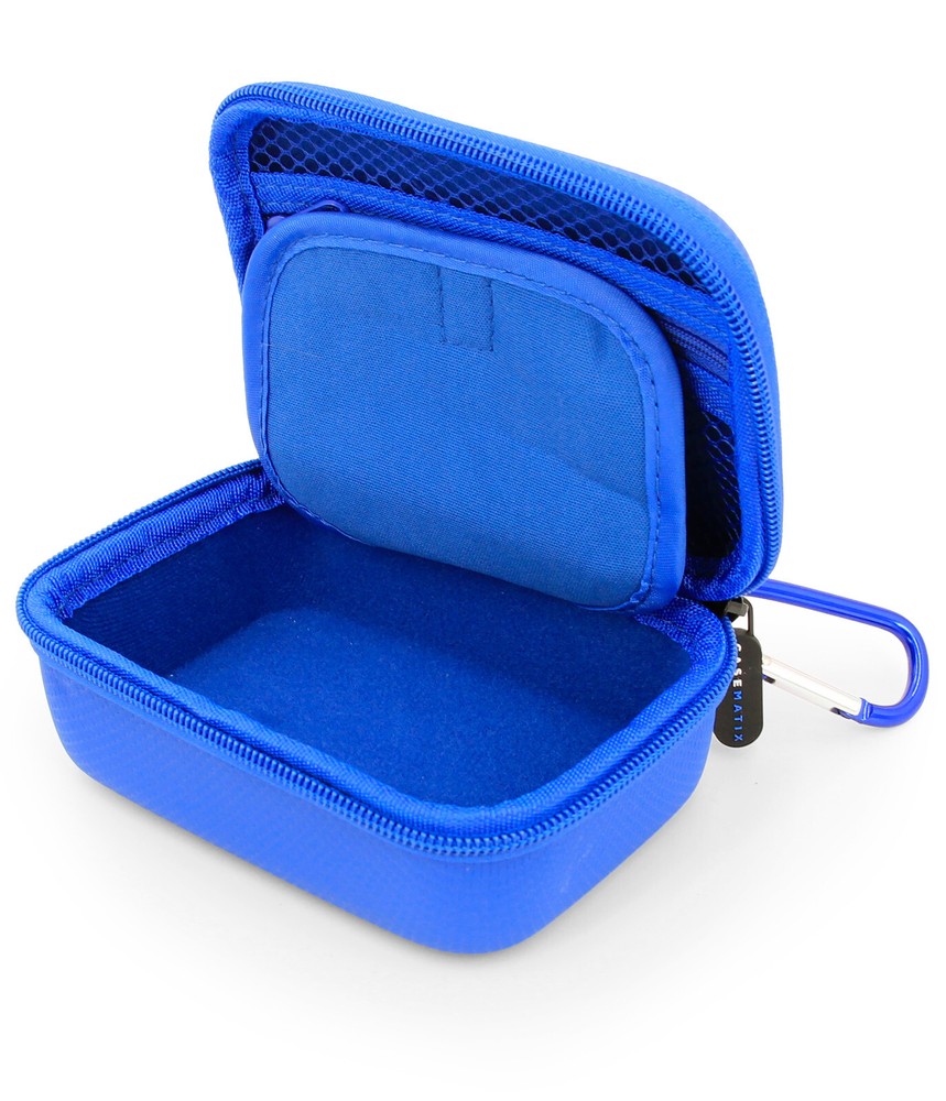 CM Wireless Microphone Case Fits DJI Mic 2 - Lavalier Mic Case Only, Blue