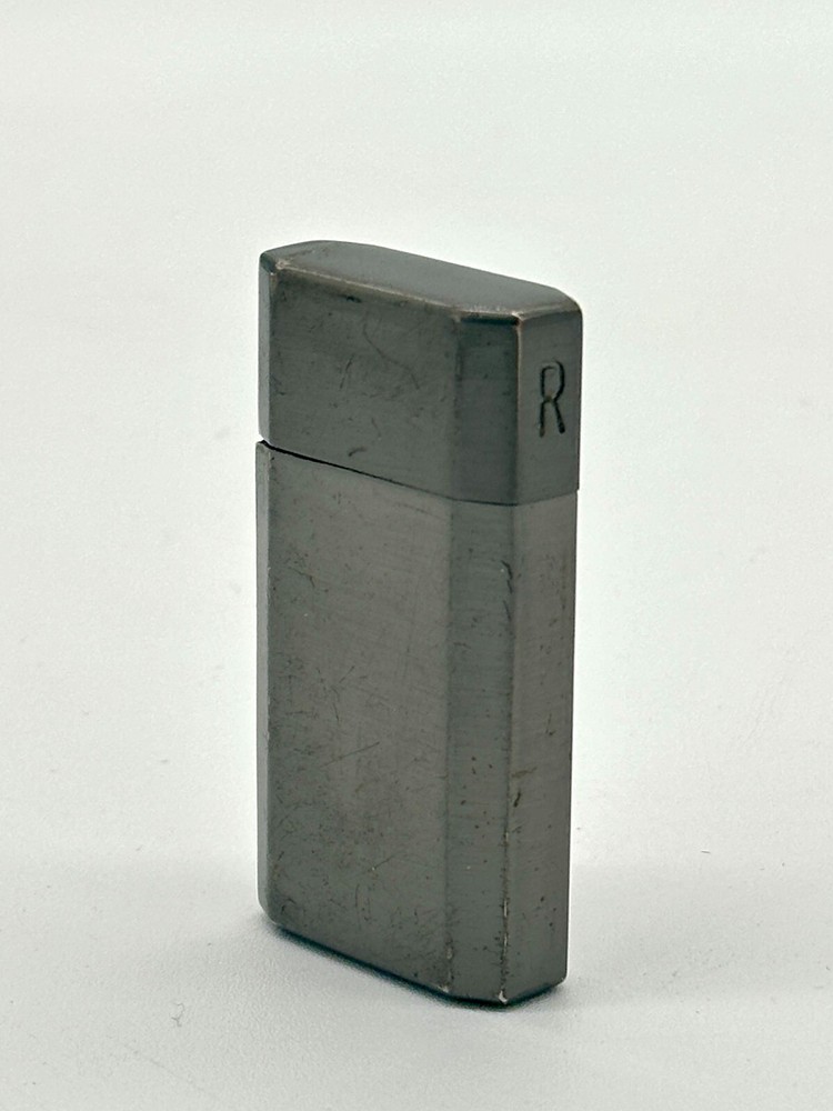Ronson Jetlite Butane Lighter Matte Silver