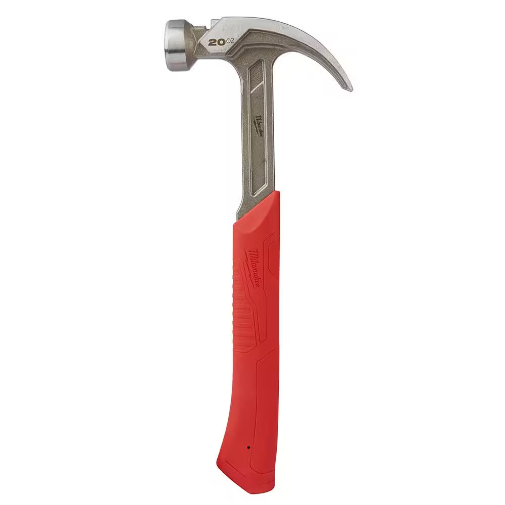 20 Oz. Curved Claw Smooth Face Hammer