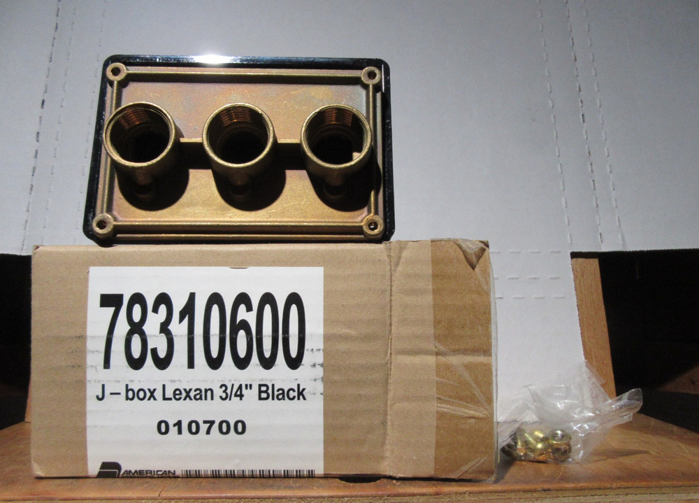 78310600 Pentair Junction Box Brass Base Polycarbonate Cover