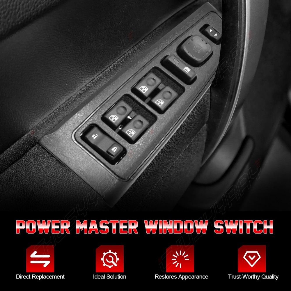 15883320 Driver Side Master Power Window Switch with Panel Assembly Compatible