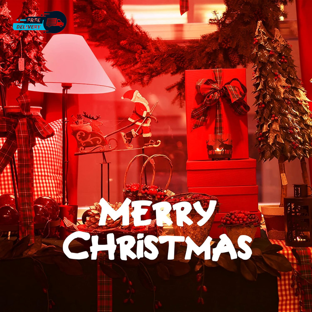 LED Red Light Bulb 60W Equivalent, A19 LED E26 Base Red Color Light Bulbs