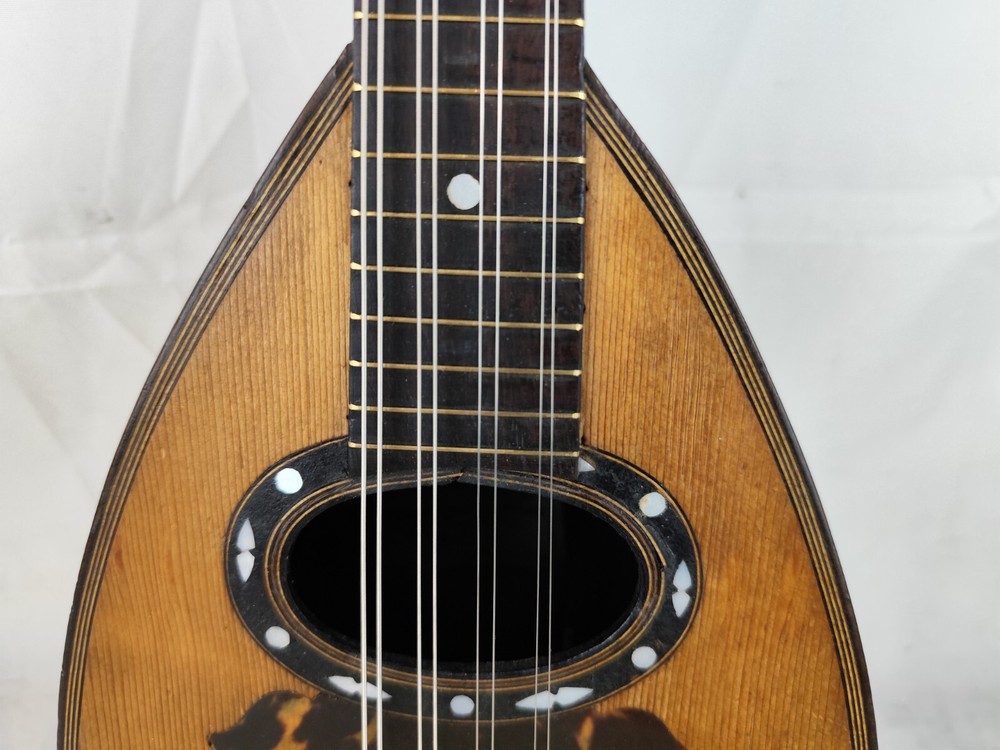 Mandolin 4/4 Carlo Loveri e Son 1901 Naples 曼陀林 만돌린マンドリン