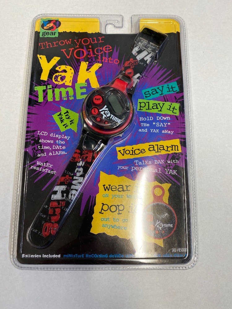 Yak Time SKU# 850081  Talking Black Watch