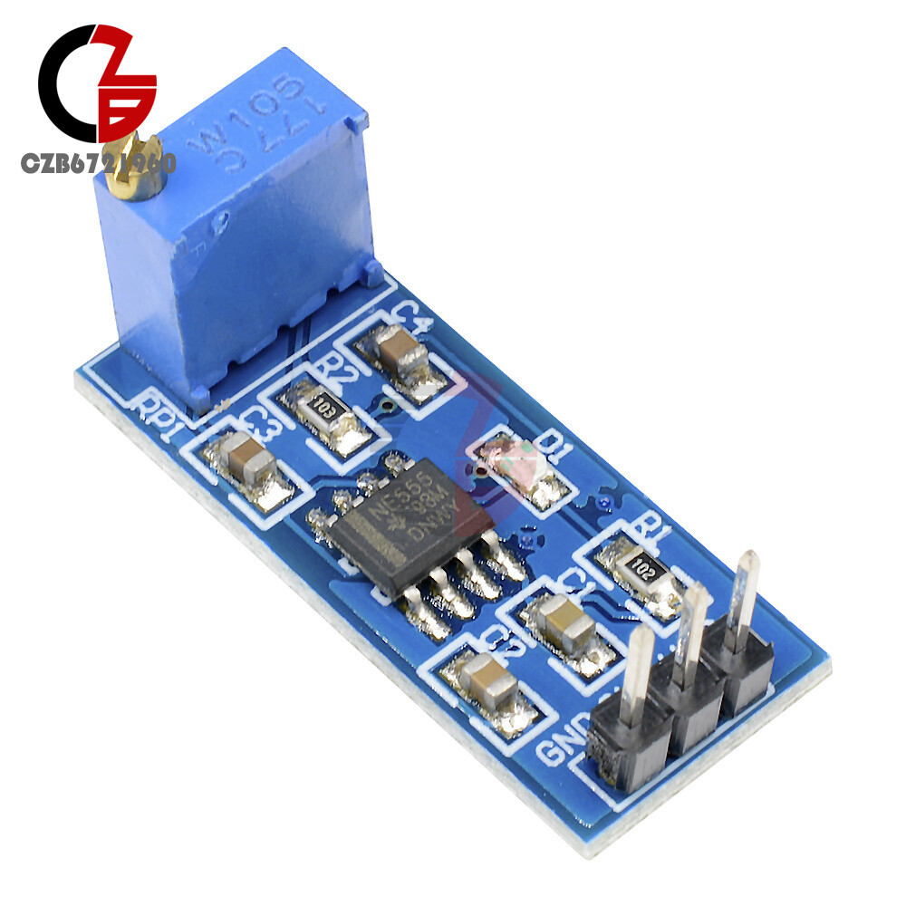 10PCS NE555 Pulse Signal Generator Module Frequency Adjustable Arduino Smart Car