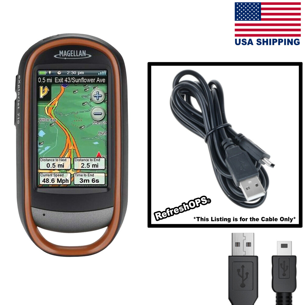 Magellan eXplorist 710 Handheld GPS USB Cable Transfer Cord Replacement