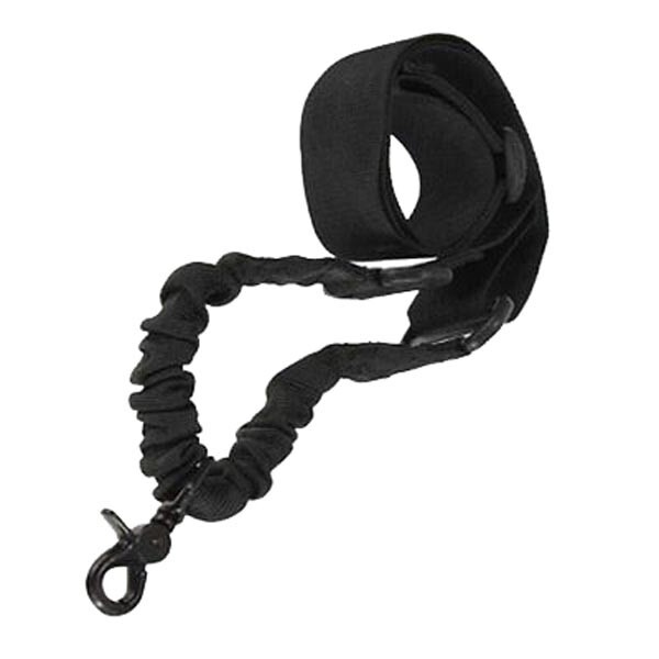 Tactical One Point Gun Bungee Sling Strap Length Adjustable Black
