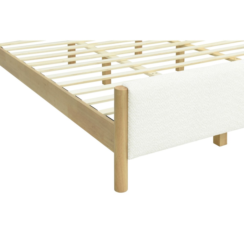 Christopher Knight Home - Elias Modern Boucle Upholstered Bed with...