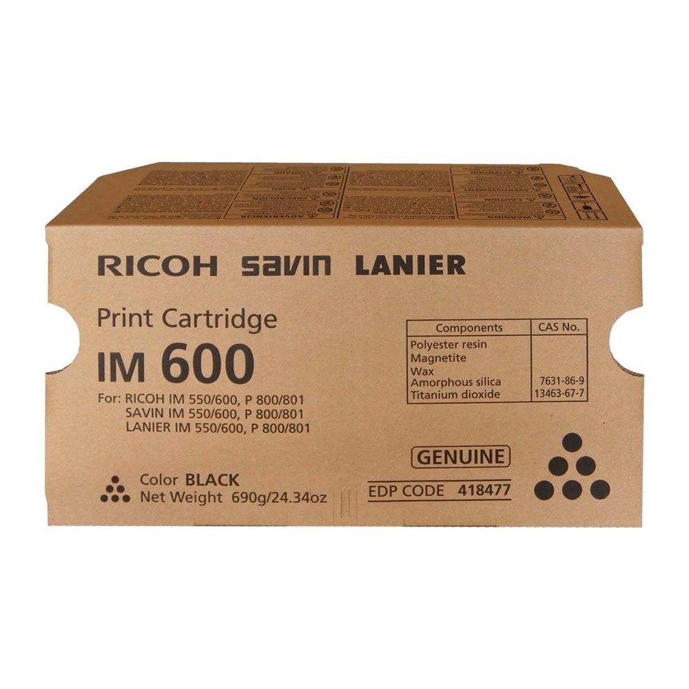 Ricoh Original Toner Cartridge - Black
