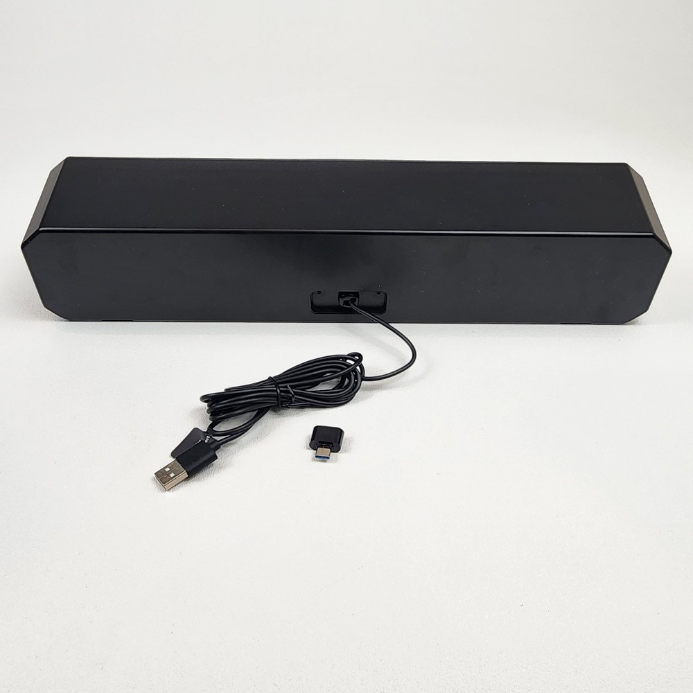 Senzer CS30 Bluetooth Computer Speakers USB Soundbar RGB LED 16W PC