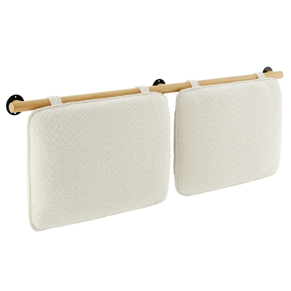 Anela Full Headboard in Cream Natural