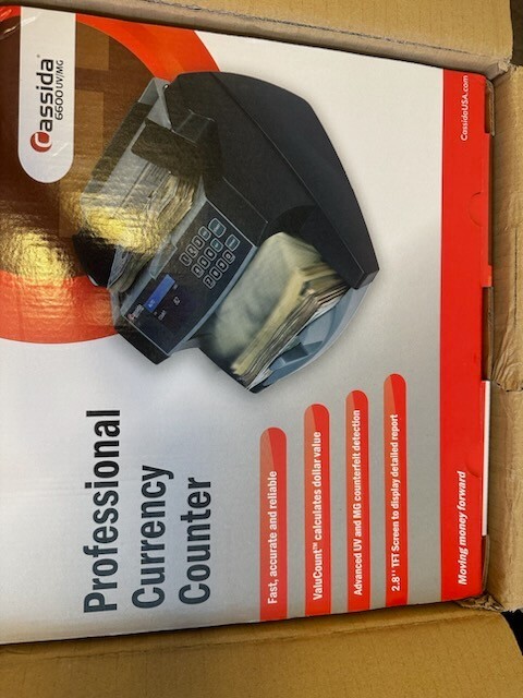 CASSIDA 6600 UV MG BILL CURRENCY COUNTER