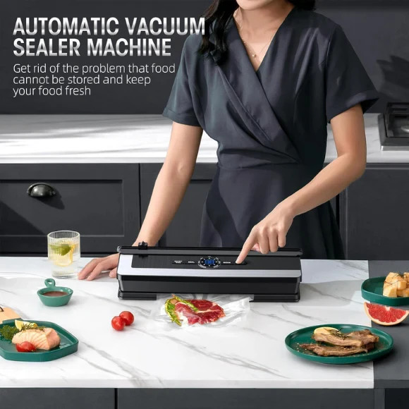 Automatic Vacuum Sealing Machine Small Household Food Packaging Machine