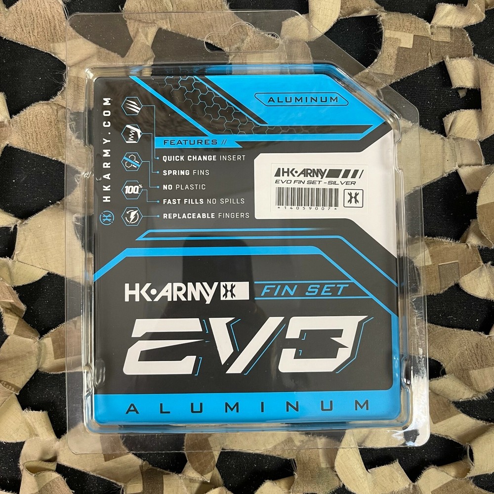 NEW HK Army EVO Replacement Fin Set - Silver (2 Pack)