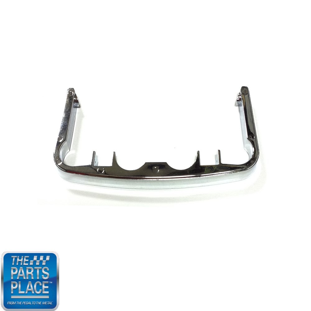 70-77 Skylark GS GSX Auto Console Shifter Insert U-Shape Handle Chrome Plastic