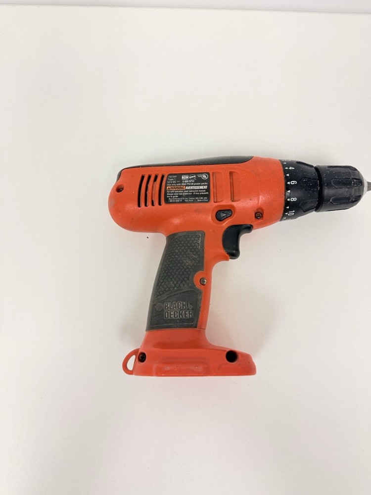 Black & Decker Fire Storm 12 Volt Drill FS1201 Tested
