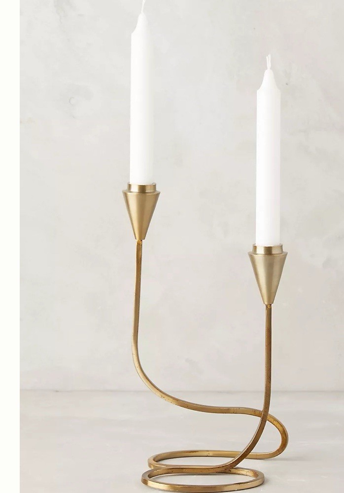 Cursive Candlestick